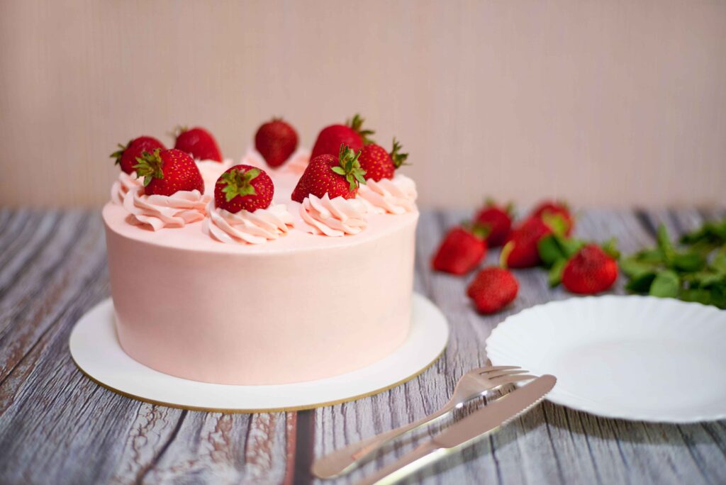 The Secret to a Moist and Flavorful Strawberry cake Dubai