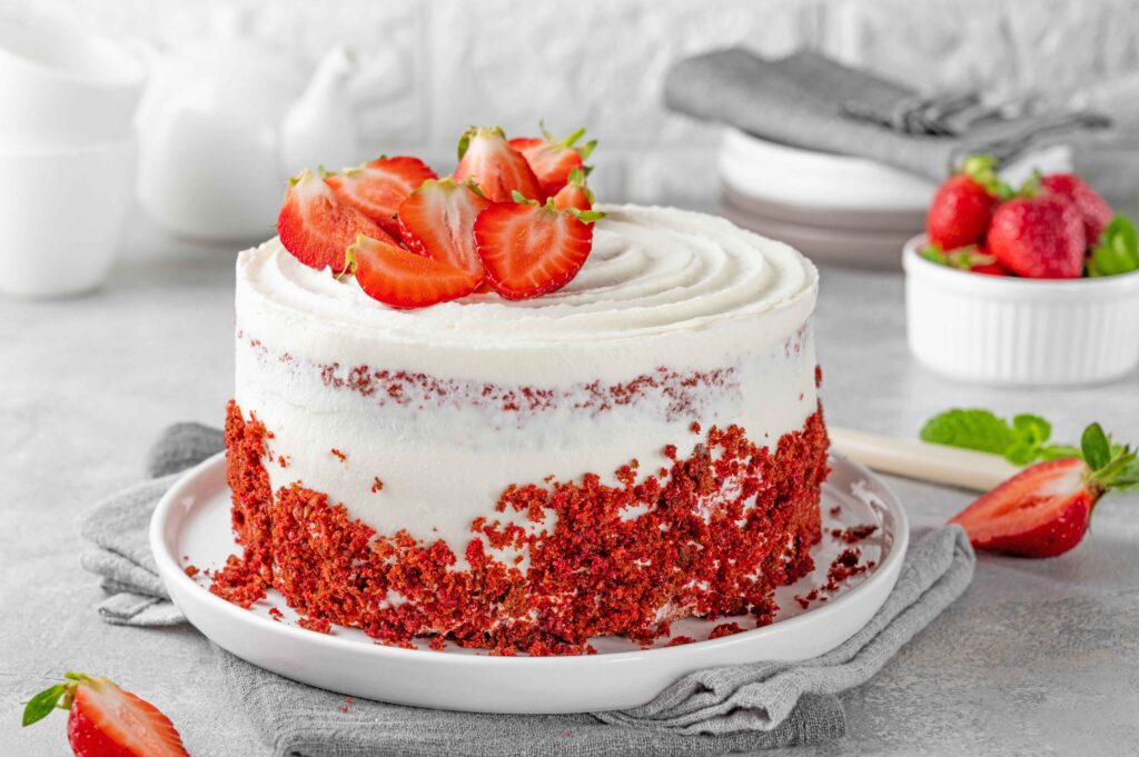 The Secret to a Moist and Flavorful Strawberry cake Dubai